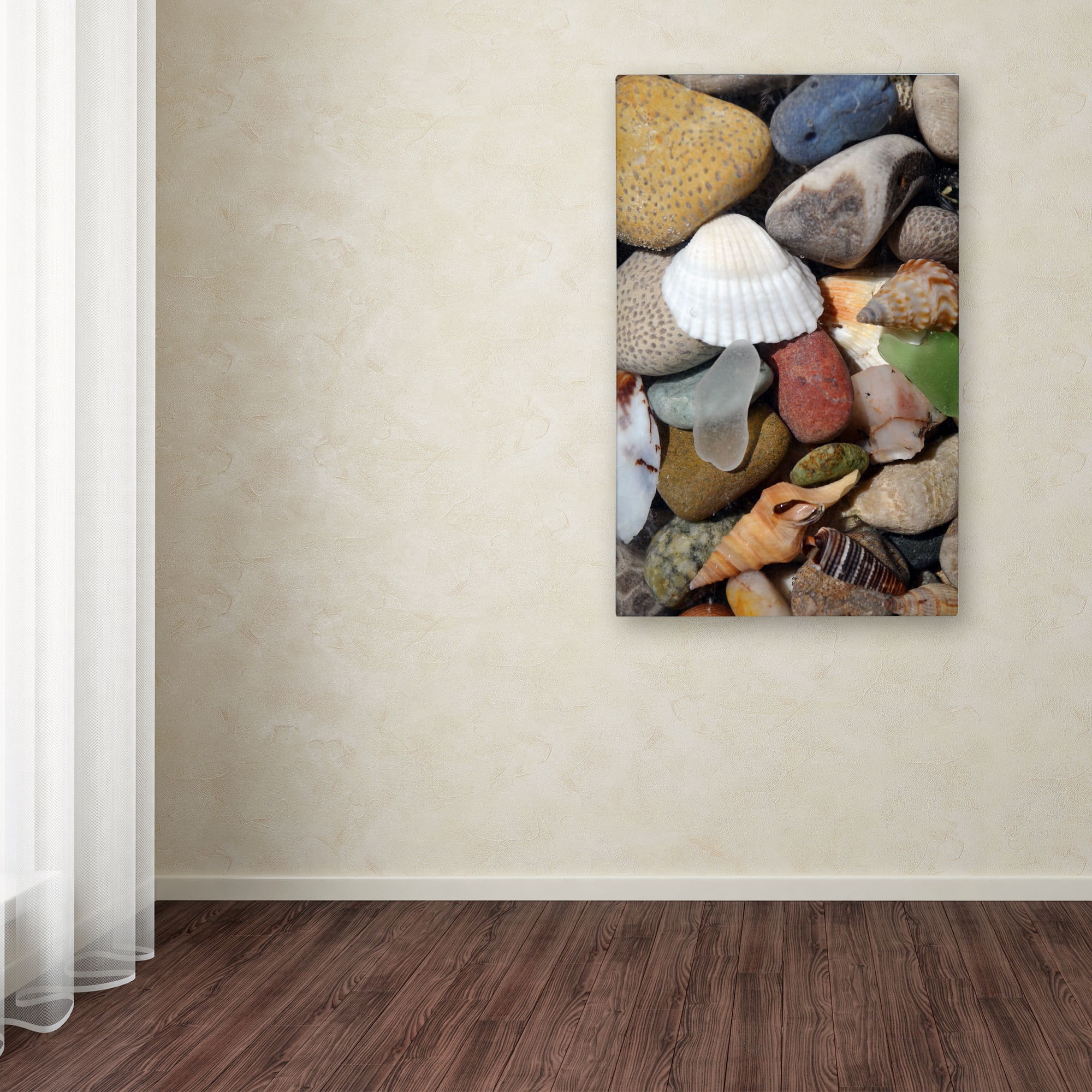 Trademark Fine Art "PetoskeyStones lV" Canvas Art by Michelle Calkins