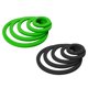thumbnail image 4 of Comedero flotante para plantas de acuario, anillos flotantes para plantas de acuario, accesorios para estanques 5 negros y 5 verdes, 4 of 9