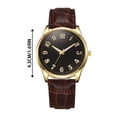 thumbnail image 2 of Stylish Women's Watch With Alloy Design For Any Occasion Display Feature Unisex Appeal Versatile Matching Options Ideal Accessory For Every Wardrobe 22mm Metal Watch Band Small Leather Watch Mens, 2 of 3