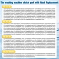 thumbnail image 4 of GUYUTING Washing Machine Clutch and Spring 2Part Set Direct Fitment Tested Replacement WH05X24185 New, 4 of 8