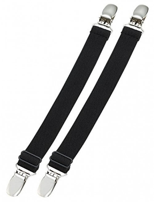 ADJUSTABLE SNKLE STRAP BOOT STRAPS PANT CLIPS for JEANS & PANTS INSIDE BOOTS 