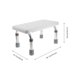 thumbnail image 2 of CRAFTHROU 1Ud Para Ducha Universal Con Altura Ajustable Y Patas Antideslizantes De Aluminio, 2 of 8