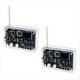 thumbnail image 1 of Kit de 2 Walkie-Talkies con Radio FM, Kit Electrónico para Armar, 409,85 MHz, Frecuencia Ajustable, Pantalla OLED de 87-108 MHz, Kit de Soldadura para Armar., 1 of 5