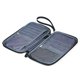 thumbnail image 5 of Organizador de viaje premium en gris: Cartera multifuncional para pasaportes, tarjetas y documentos con 13 bolsillos y clip para pluma, ideal para viajes familiares. Diseño compacto y resistente al, 5 of 6
