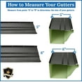 6'' Waterlock Gutter Guards, Designed for 6'' Gutters of all Styles