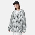 thumbnail image 3 of Sikiie golf balls Print Adult Sun Protection Hoodie, Long-sleeved Quick-drying Sun Protection Clothing, Suitable for Fishing, Swimming and Outdoor Activities-X-Large, 3 of 7