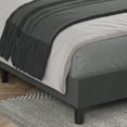 thumbnail image 7 of Bed Frame with Headboard, Upholstered Bed Frame, Heavy-Duty Platform Bed Frame, Upholstered Mattress Foundation No Box Spring Needed, 7 of 7