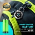 thumbnail image 5 of Candado de Huella Dactilar JM P5 Biométrico Impermeable USB Recargable Plata, 5 of 5