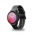 thumbnail image 1 of TFixol Hard PC Case with Tempered Glass Screen Protector Full Protective Cover Thin Clear Bumper Shell Replacement for Samsung Galaxy Watch Active 2 40mm Black, 1 of 7