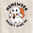 thumbnail image 3 of Instant Message - Homework Ghost - Toddler & Youth Crewneck Fleece Sweatshirt, 3 of 6