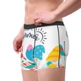 thumbnail image 2 of Pofeuu Gnomes Summer Print Men’s Boxer Briefs, Moisture-Wicking Underwear, Regular,Trunk-X-Large, 2 of 5