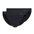 thumbnail image 3 of SKINY Calzoncillos para hombre, paquete de 4 - Algodón Retro, pantalones, costilla fina, algodón Negro XL (X-Large), 3 of 3