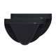 thumbnail image 1 of SKINY Calzoncillos para hombre, paquete de 2 - Algodón Retro, pantalones, costilla fina, algodón Negro XL (X-Large), 1 of 6