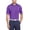 Tillandsia Purple, variant on Men's Solid Short Sleeve Golf Polo, Tillandsia Purple, Medium