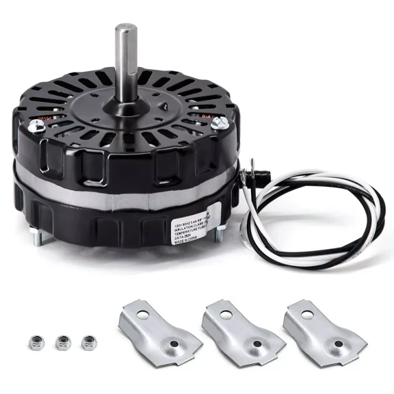 F0510B2944, F0510B2497 Power Vent Attic Fan Motor Replacement for Lomanco Lomancool 2000 & 1800 Series. 3.4 Aamps, 120 Volts, 1/10HP, 1100RPM Motor