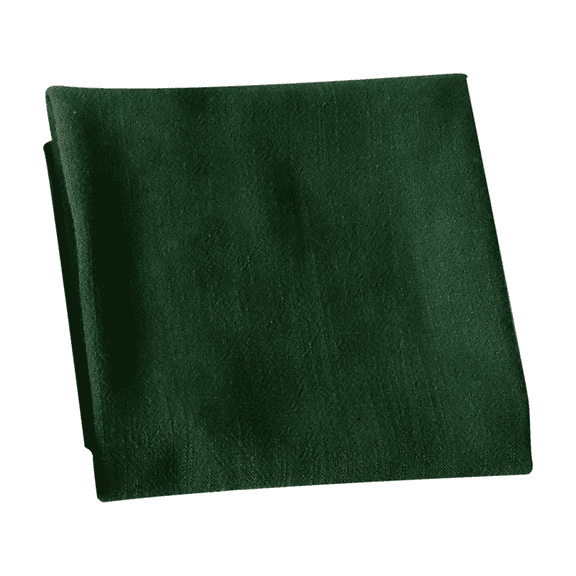 AUQ Linen Napkins,High-Quality Cotton-Linen Cloth Napkins,Tea Tray Dinner Napkins Cloth,Dark Green