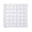 A001- Clear (Square 36 Grids), variant on Small Parts Storage Organizer, 64 Compartment Circular Clear Acrylic Magnetic Storage Tray, 5X5 Inch Clear Acrylic Jewelry Organizer, Magnetic Parts Tray for Small Trinkets and