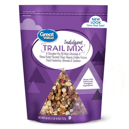 Great Value Indulgent Trail Mix, 26 Oz. (Best Store Bought Trail Mix)