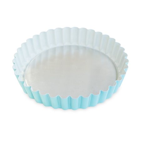 - Nordic Ware Quiche and Tart Pan, Aluminum, 5 Year Warranty, 5 Cup, 6