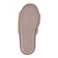thumbnail image 3 of Joyspun Women's Rhinestone Bow Open-Toe Slippers, 3 of 4