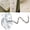 Clear, variant on HONGLIN Furniture Gripper Pins, Cushion Clips for Sofa and Chair, Anti Running Fixing Accessories for Mattress Pads and Blankets, 10 Pack