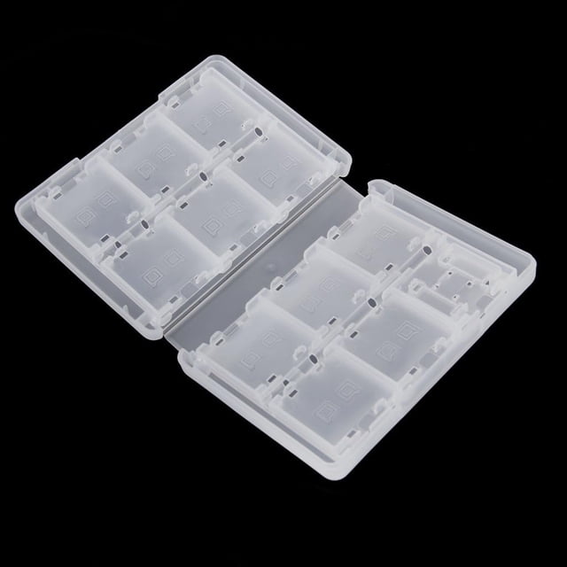 tamizeot Non-toxic DSi 3DS Game Card Holder Case Environmentally Friendly Compact Easy To Game Card Case