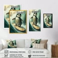 thumbnail image 4 of Designart Bird Surfing I Canvas Wall Art, 4 of 5