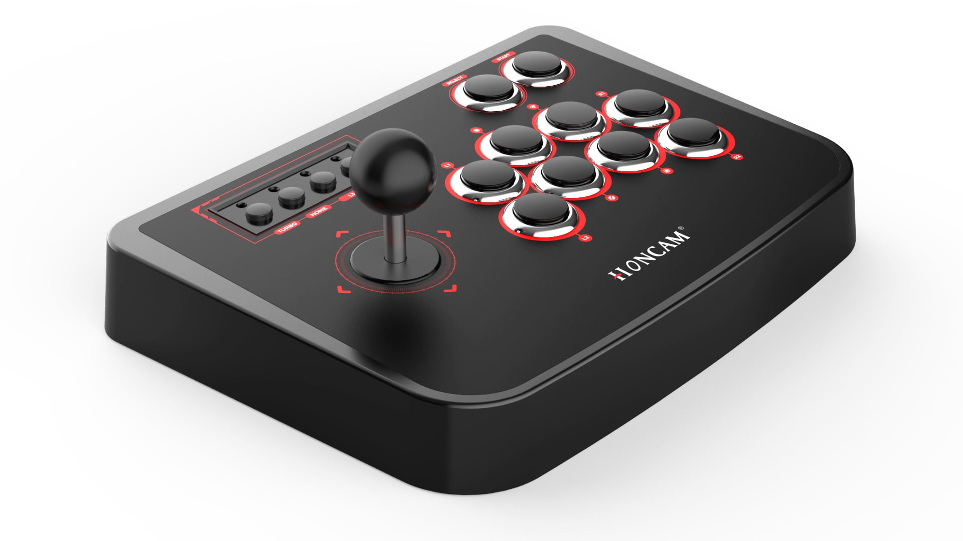 befolkning Serrated Opmærksomhed Honcam Arcade Stick Controller PS4, PS3, XBOX ONE/360, PC, ANDROID, SWITCH  - Walmart.com