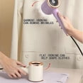 thumbnail image 2 of 50ml Water Tank Portable Hand Iron - Fast Heating Travel Mini Steam Iron for Shirts, Suits, Clothes, 2 of 3
