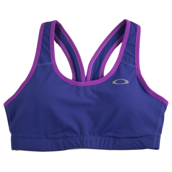 Oakley Women's Strength X Back Bra Purple Spectrum Blue