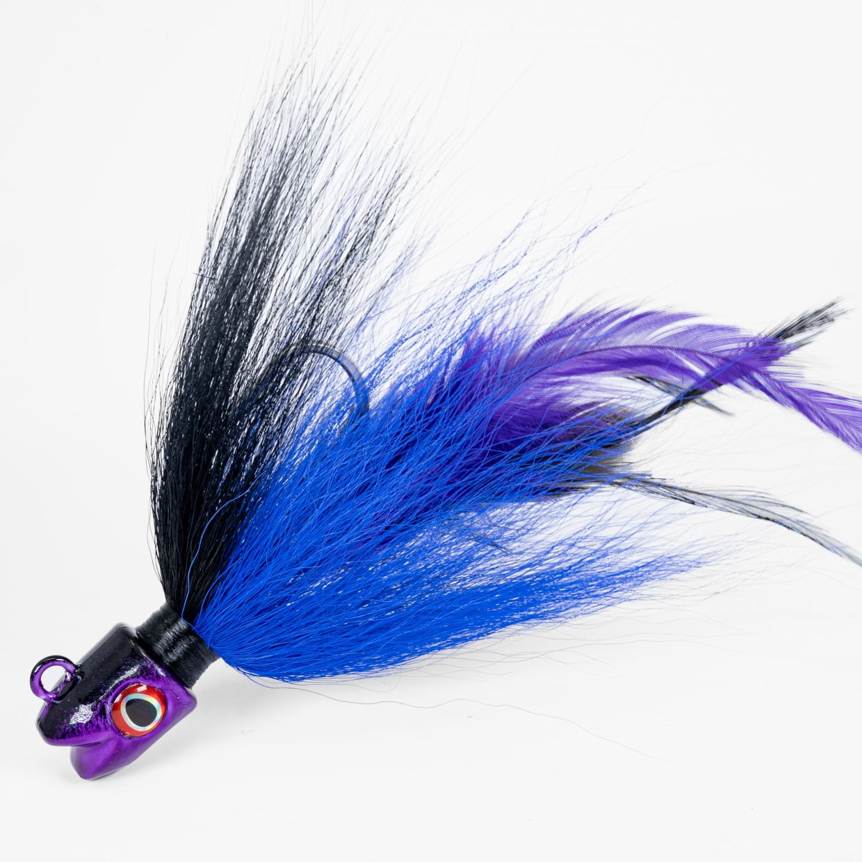 S&S Bucktails John Skinner Smiling Bill 1 1/2oz Blurple