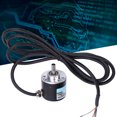 thumbnail image 4 of Incremental Encoder, AB Two Phase Encoder, DC 5 to 24V Incremental  Solid Shaft Encoder, 4 of 7