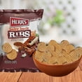 thumbnail image 4 of Herr’s Baby Back Ribs Potato Chips Snacks, Bold Flavor Ripple Chips for Party Lunch Stuffers Movie Night On the Go Snacking Birthday Treats Favor 3 Pack w/ 2 Snoep in Beperkte Oplage, 4 of 7