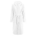 thumbnail image 5 of TrdSipl Women's Hooded Fleece Robe Soft Warm Bathrobes for Women Funny Women's Bathrobe with 3d Ear, 5 of 5