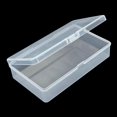 thumbnail image 3 of Rectangular Clear Plastic Storage Containers Box with Hinged Lid for Beads and Other Small Craft Items, 3 of 7