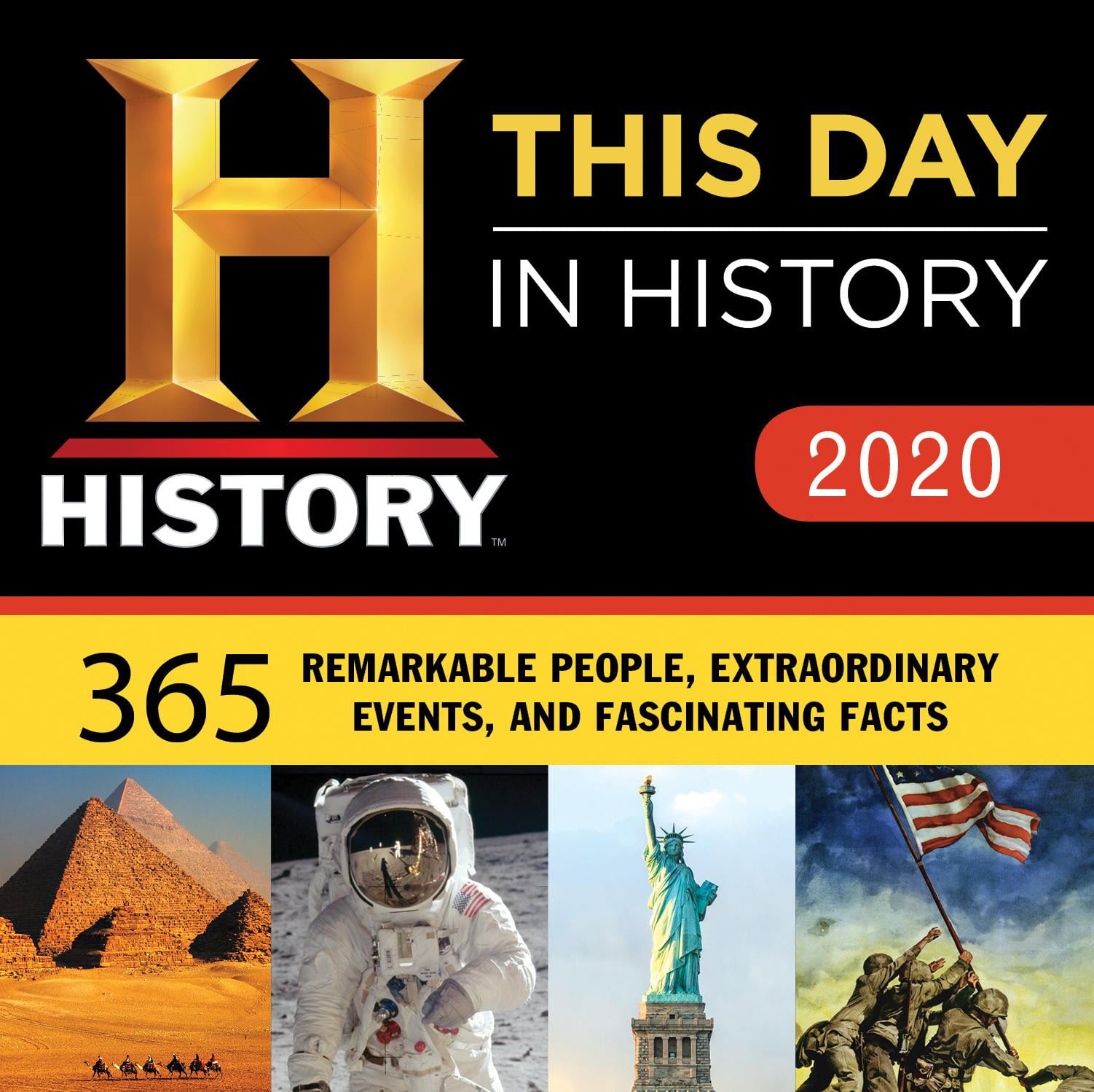 2020 History Channel This Day in History Boxed Calendar 365 Remarkable