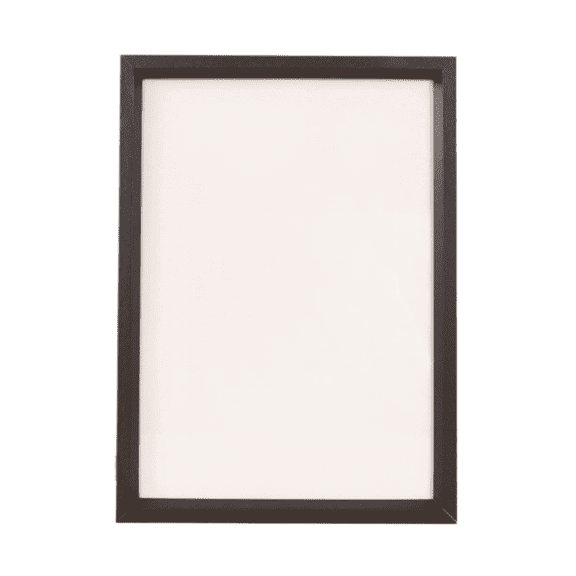 Wooden Photo Frame for Wall and Desktop Display with Inclined Stand – Classic Yet Modern Wood-Hung Slanted Frame for Poster and Picture Art Decorative Home