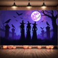 thumbnail image 4 of Dark Gothic Halloween Banner for Party Decoration Indoor Outdoor Celebration, 4 of 5