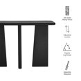 thumbnail image 2 of Porter Console Table in Black, 2 of 9