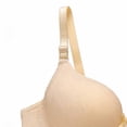 thumbnail image 4 of Hrsba Underwire Bras for Women Solid Color Smooth Push Up Thin Breathable Daily Wear Bras, 4 of 5