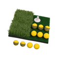 thumbnail image 3 of Estatera de golf accesorios de golf accesorios de entrenamiento de hierba artificial premium con bolas para práctica en el hogar Patio trasero, 3 of 8
