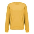 thumbnail image 2 of Pxiakgy Vente Chaude!! Sweatshirts Oversize pour Femmes, Sweats à Capuche, Pulls Col Rond, Hauts Décontractés, Tenues de Mode Printemps Automne, Vêtements de Sport 2025, Veste Sweat-Shirt, Pantalon, Jaune TG, 2 of 9