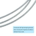 thumbnail image 4 of 2 Pack 15.6ft Garage Door Cable 3mm Dia Torsion Spring Wire Cable for 14ft Garage Door, Galvanized Steel, 4 of 5