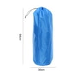 thumbnail image 3 of Drawstring Stuff Sack Holder for Camping Sleeping Pad Blanket / Yoga Mat - blue, 3 of 5