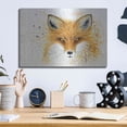thumbnail image 6 of Luxe Metal Art 'Fox Fire' by Michelle Faber, Metal Wall Art, 16"x12", 6 of 7