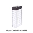 thumbnail image 4 of Matsuzay Contenedor de especias de 6 piezas, bote transparente para condimentos de sal, lata, caja de especias, tarros, cajas de condimentos de Cocina y Comedor, 4 of 6