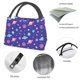 thumbnail image 4 of Fotbe Space Bolsa Térmica Portátil con Estampado, Bolsa de Entrega de Alimentos Aislada, Bolsa Reutilizable de Gran Capacidad para Comidas y Supermercado, 4 of 6