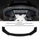 thumbnail image 4 of 3pcs Front Bumper Lip Splitter Kit Gloss Black High Toughness Front Spoiler Body Kit, 4 of 4
