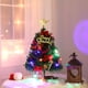 thumbnail image 4 of Teissuly 19.7 Inch Mini Christmas Tree, Artificial Small Desktop Holiday Tree with Led Lines and Decorations for Holiday Home Office Decorations Teissuly WER202310060538, 4 of 6