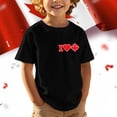 thumbnail image 3 of T-Shirt Drapeau Canadien Filles Drapeau Canadien Feuille d'Érable Imprimée Col Rond Manches Courtes Blouse Garçons Fête Nationale Décontracté Patriotic 1st July T-Shirt Décontracté pour Célébration de la Fête Nationale, 3 of 5